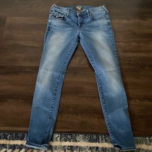 True Religion Casey Low Rise Super Skinny Jeans